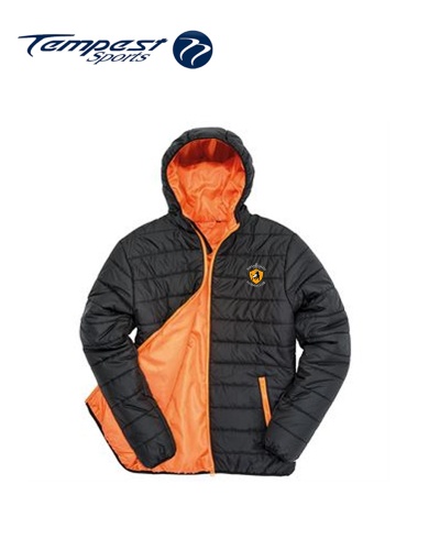 Birmingham HEMA Unisex Black Orange Padded Jacket